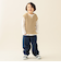 ニットベスト＆ロングスリーブ Tシャツ セット 2025FW（90～150cm）
