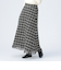 チェック柄 ツイード スカート
