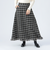 チェック柄 ツイード スカート