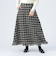 チェック柄 ツイード スカート