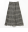 チェック柄 ツイード スカート