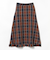 チェック柄 ツイード スカート