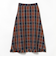 チェック柄 ツイード スカート