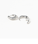 キュービックジルコニア フープ ピアス