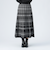 ジャカード フレア ロングスカート