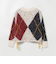 アーガイル柄 シャギー ニット