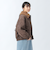 中綿 コーデュロイ 襟ボア ブルゾン