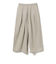 ワイド タック カルゼ イージーパンツ