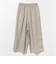 ワイド タック カルゼ イージーパンツ