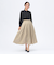 ボリューム タック スカート