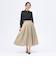 ボリューム タック スカート