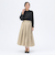 ボリューム タック スカート