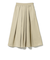 ボリューム タック スカート