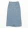 フロントタック デニムナロースカート
