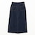 フロントタック デニムナロースカート