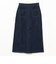 フロントタック デニムナロースカート
