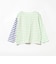 ボーダー ロングスリーブ Tシャツ （90～140cm）