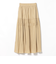 切替 プリーツ スカート