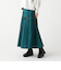 切替 プリーツ スカート