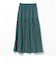 切替 プリーツ スカート