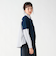 衿付 異素材プルオーバー