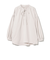 レースアップ リボンブラウス