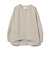 ノーカラー コクーン ブルゾン