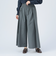 タック ワイドパンツ