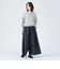 タック ワイドパンツ