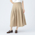タック フレアスカート