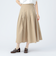 タック フレアスカート
