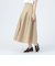 タック フレアスカート