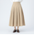 タック フレアスカート