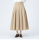 タック フレアスカート