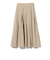 タック フレアスカート