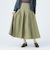 タック フレアスカート
