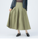 タック フレアスカート