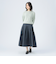 タック フレアスカート