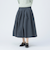 タック フレアスカート