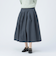 タック フレアスカート