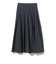 タック フレアスカート