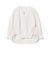 サイドシャーリング ブラウス