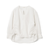 サイドシャーリング ブラウス