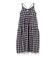 チェック ティアード ワンピース