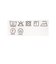 フェイクレイヤード キャミソール サロペット