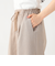 リネン ライク イージーパンツ