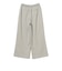 リネンライク イージー ワイドパンツ