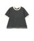 杢 クルーネック リンガーTシャツ
