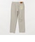 麻混コットン ナロー パンツ