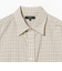 スモール チェック ロングスリーブ シャツ